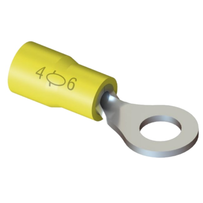 Terminal Pré Isolado Olhal 6mm² M8 100 Peças TP-6-8 INTELLI-63f18515-a9d6-4114-9294-cb3e6cc5ff2e