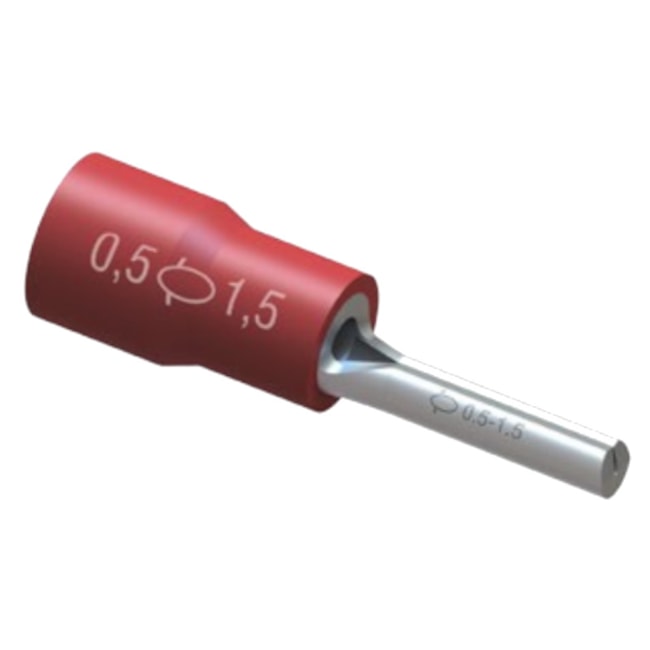 Terminal Pré Isolado Pino 1.5mm² 100 Peças TPP-1.5-12 INTELLI-5a63dec1-e595-4318-a97d-a884be5657a4