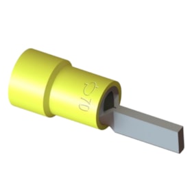 Terminal Pré Isolado Pino 25mm² TPP-25-16 INTELLI