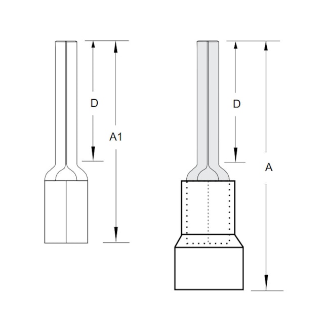Terminal Pré Isolado Pino 6mm² 100 Peças TPP-6-12 INTELLI-f3a6cf76-16f7-46eb-b909-283b73a3013a