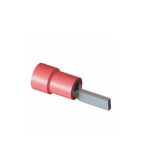 Terminal Pré Isolado Pino Tubular 10mm 15mm com 20 Peças Vermelho TPP-10-15 INTELLI