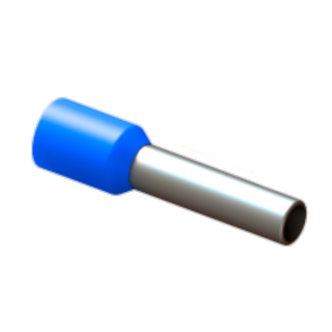 Terminal Pre Isolado Tipo Ilhós 2.5mm TI-2.5-10 INTELLI-f891cc25-0fa2-473d-8452-626035af4666