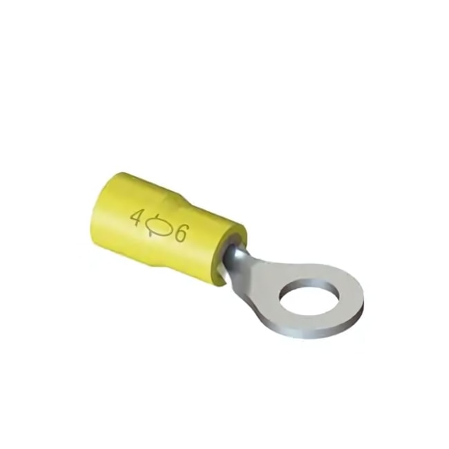 Terminal Pré-isolado Tipo Olhal 4.0/6.0mm M8 Amarelo 20 Peças TP-6-8 INTELLI-ae705a70-3bcd-4bfa-9fbc-4b1eec8b52b5