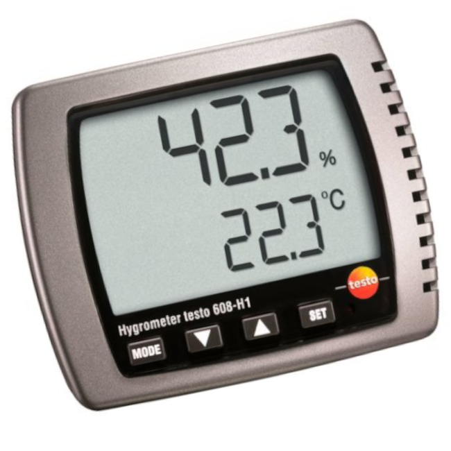 Termo Higrômetro 0 a +50 °C 608 H1 TESTO-436dab27-870a-4196-aeb4-2409df2ce932