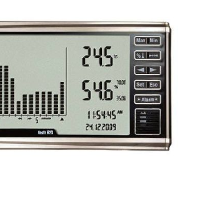 Termo Higrômetro -10 a +60 °C 623 TESTO-4e4061bc-4ad1-405d-88ac-f1b2006e863b