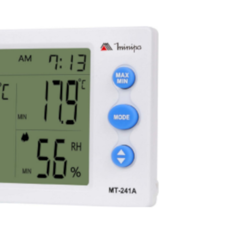 Termo Higrômetro Digital Interno/Externo -10 a 50 ºC MT-241A MINIPA-622b2ead-e0d2-4dfc-9435-45cdb0445f47