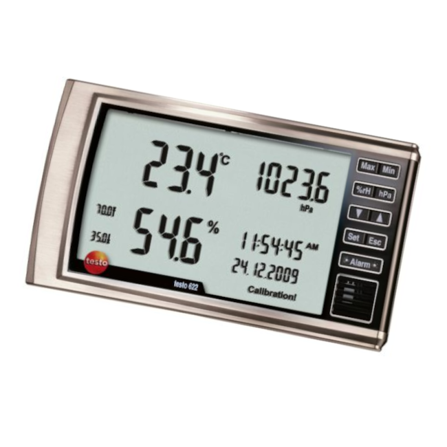 Termo Higrômetro Umidade/Temperatura/Pressão -10 a +60 °C 622 TESTO-6b485a4f-aefb-4a79-89d9-e51c6d21633b