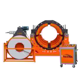 Termofusora Máquina de Solda Topo Fusão 250° 1000 a 1400mm 750W 380V TER14000 MERAX