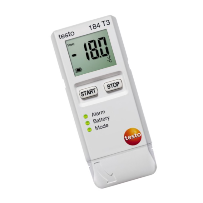 Termômetro Data Logger para Monitoramento em Transporte -35 a +70 °C 184-T3 TESTO-4a1ac8a9-19a3-4123-8098-589e28c22b04