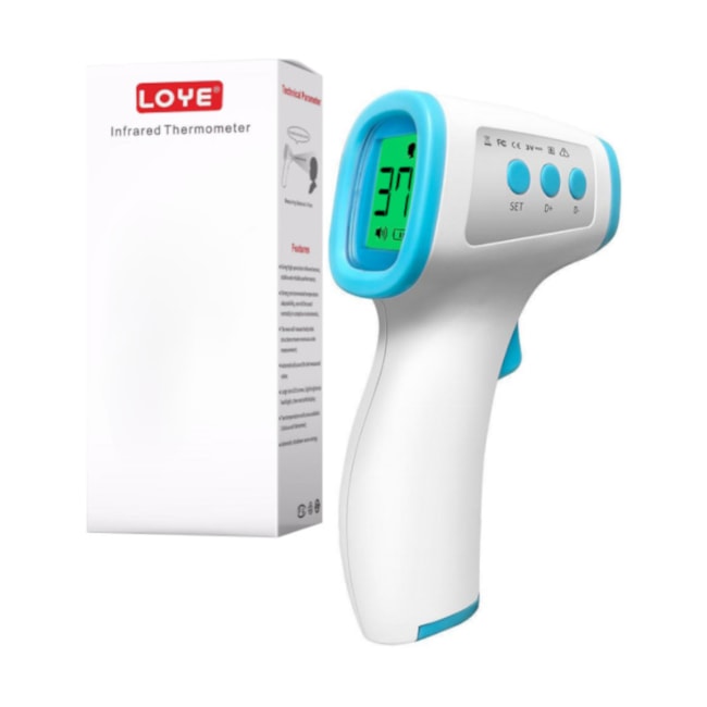 Termômetro Digital a Laser Infravermelho 32 a 42.9ºC LY-F1 MEDICALSYSTEM-09c285c2-d76b-401c-9cfb-d501b1bac8ed