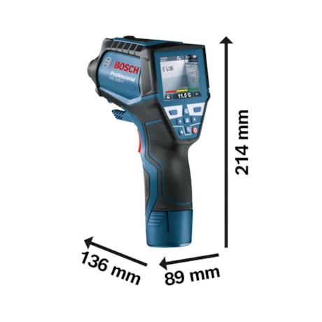 Termômetro Digital a Laser Infravermelho -40°C a 1000°C GIS 1000C BOSCH-1a3e59f4-1e4a-47a7-840e-1a2d89208580