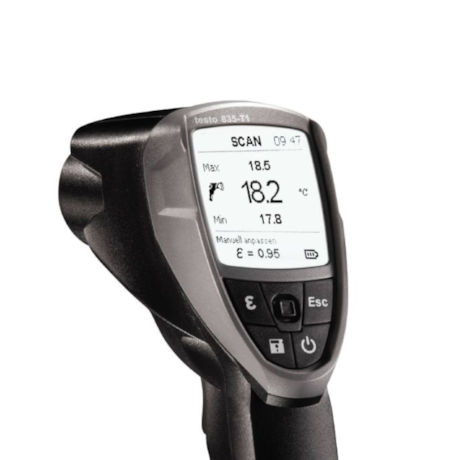 Termômetro Digital Laser Infravermelho -50 a +600 °C 835-T1 TESTO-9f86778a-a583-4220-8dcc-8005b9970688