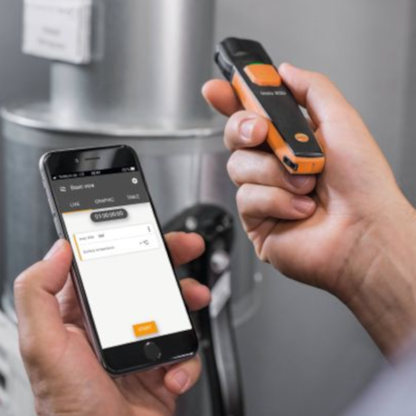 Termômetro Infravermelho com Bluetooth -30 a +250 °C 805i TESTO-f214a92d-5430-4194-bc4f-64fd14fc5251