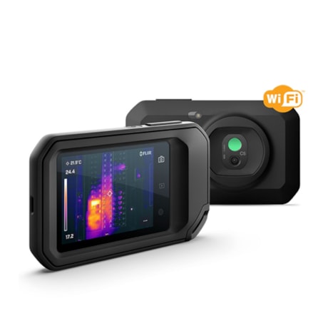 Termovisor -20 a 300°C 160x120 Pixels 8.7 Hz WI-FI C5 FLIR
