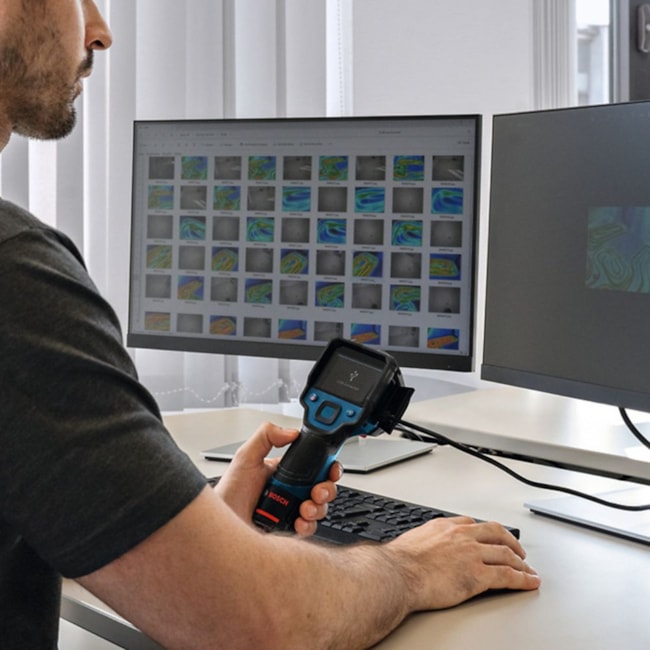 Termovisor -20 a +450°C 192 x 256 Pixels 9HZ USB 4 Pilhas AA 06010839K0 GTC 450-13 BOSCH-91c6e6da-1834-463f-95b4-5892aa511956