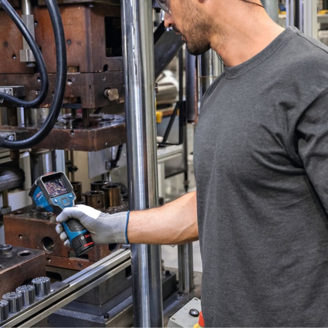 Termovisor  -20 a +450°C 192 x 256 Pixels 9HZ USB 4 Pilhas AA 06010839K0 GTC 450-13 BOSCH-e4659247-95b7-4e24-837d-7254a078d764