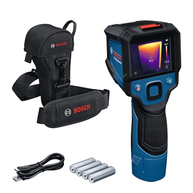 Termovisor -20 a +450°C 192 x 256 Pixels 9HZ USB 4 Pilhas AA 06010839K0 GTC 450-13 BOSCH-f3b951d0-5fe5-430c-8aa3-eddd76675832