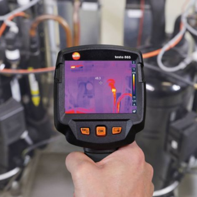 Termovisor de Foco Fixo -20 +280 °C 865 TESTO-f4985f9f-89e1-4be3-bddf-4bb2689cbbb2