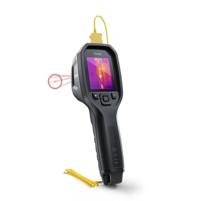Termovisor IR Pontual -25 a 400°C 320x240 Pixels 8.7 Hz TG268 FLIR-a9afa822-9894-4510-93ee-c0b4dbbad8dd