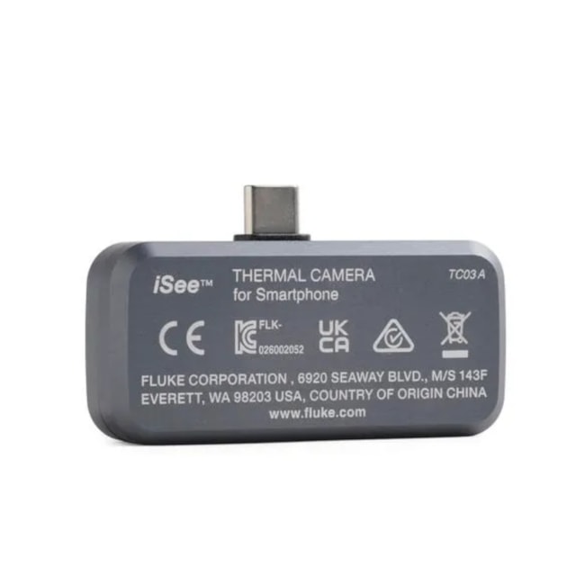 Termovisor para Smartphone -20 A 550°C 384 X288 Pixels 9Hz FLUKE-TC03A 9HZ FLUKE-77e83aac-0655-4315-a6f3-172bef9785fe