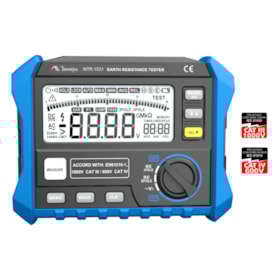Terrômetro Digital 3000OHM 200V (AC) CAT III 1000V CAT IV 600V MTR-1531 MINIPA