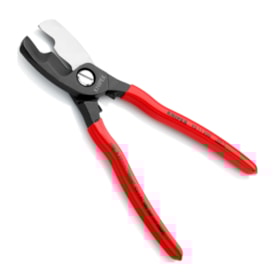 Tesoura Corta Cabos Elétricos com Gume Duplo 95 11 200 KNIPEX