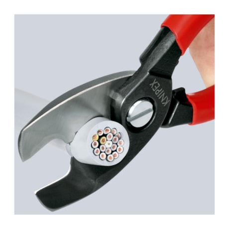 Tesoura Corta Cabos Elétricos com Gume Duplo 95 11 200 KNIPEX-60d00d36-a832-42fd-9c64-c7ade8164acf