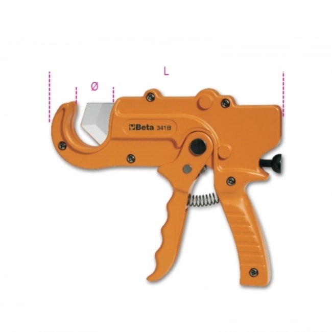Tesoura Corta Tubo Pvc 0 à 35mm 195mm 341B BETA-4ba4da52-3ddd-4b43-93d6-ca6341cd0413