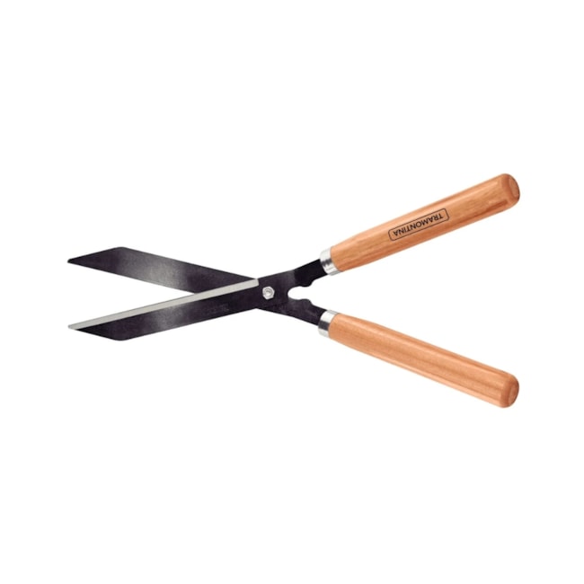 Tesoura de Poda Profissional Tramontina + Tesoura de Poda Cerca Viva Cabo de Madeira Tramontina + Luva de Segurança Helanca Pigmentada Branca Kalipso-160ff49d-369b-4216-a6c7-7a262e9d2294