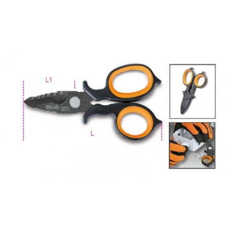 Tesoura Eletricista 150mm Revestido Dlc 1128BAX BETA-d72f7c7d-961b-49f2-b7d8-ae97fd828679