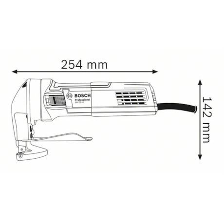 Tesoura Faca 750W 220V GSC75-16 BOSCH-e0d1af3f-c249-4153-b121-89a0f44e2a3a