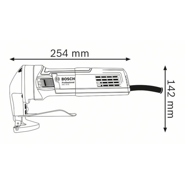 Tesoura Faca 750W 220V GSC75-16 BOSCH-b3602a4c-925f-45a5-ae71-91493348c4f3