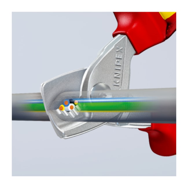Tesoura para Cabos Elétricos Ø15 mm Isolado 1000V 60900 IEC 60900 95 16 160 KNIPEX-8f86f879-5281-4dc9-b398-6b7e93086dbb
