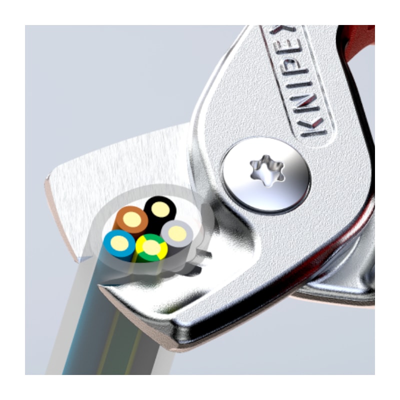 Tesoura para Cabos Elétricos Ø15 mm Isolado 1000V 60900 IEC 60900