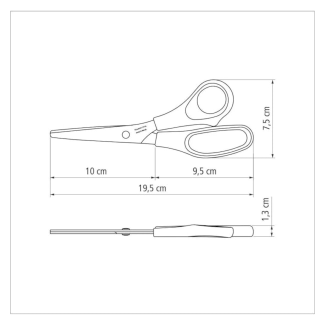 Tesoura para Uso Geral 7