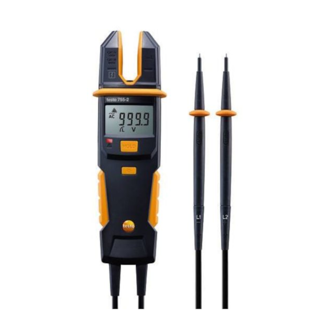 Testador de Corrente e Tensão 6 a 1000V CAT IV 600V/CAT III 1000V 755-2 TESTO-a73b72c2-754b-4fdc-8cdc-8548c0693f84