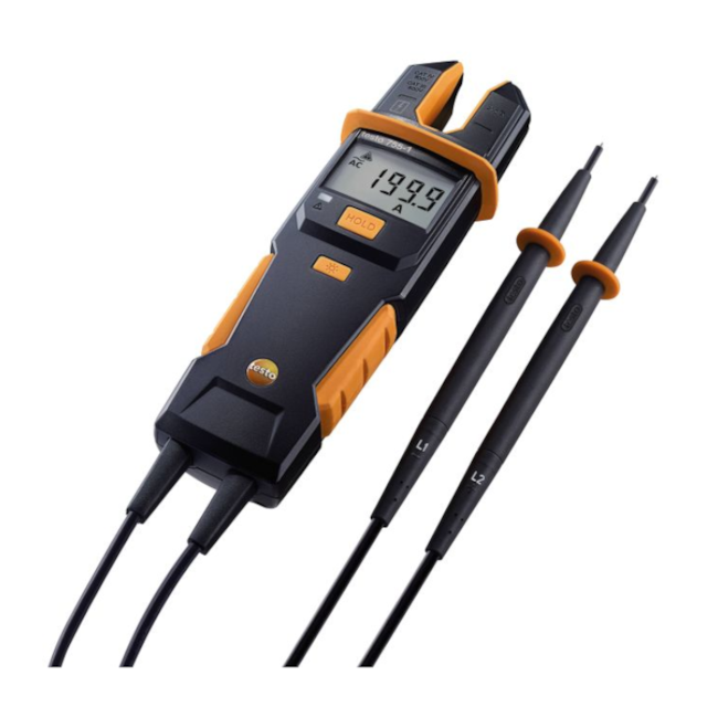 Testador de Corrente e Tensão 6 a 600V CAT IV 600V/CAT III 1000V 755-1 TESTO-f2339b99-3945-405f-b406-ead3548177d7
