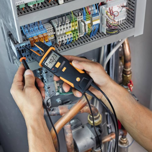 Testador de Corrente e Tensão 6 a 600V CAT IV 600V/CAT III 1000V 755-1 TESTO-76263b13-e418-4847-93d4-450ffe0c4f6c