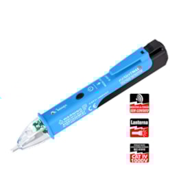 Testador de Tensão 50 a 1000V EZ ALERT MAX MINIPA