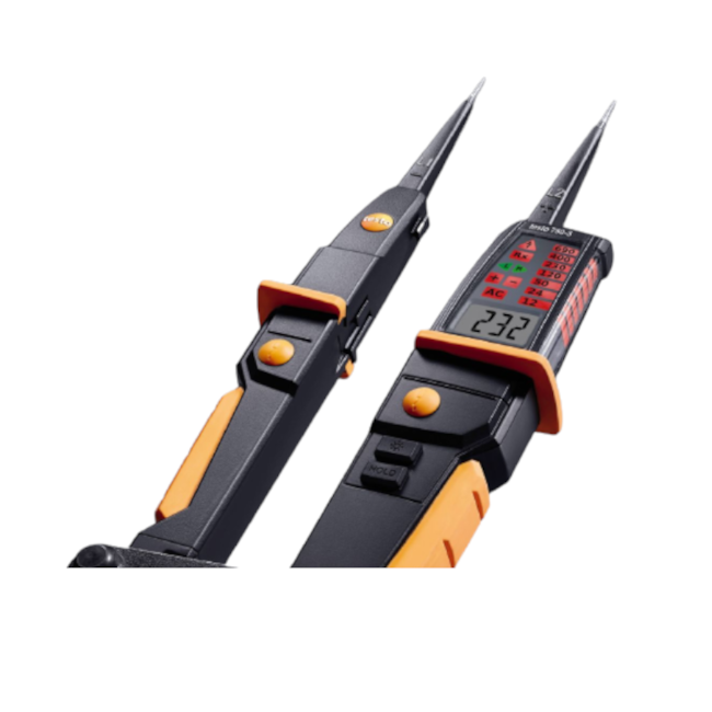 Testador de Tensão CAT IV 690V 600V/CAT III 1000V com Lanterna 750-3 TESTO-1bd3d906-048a-43a0-92a1-8cf6f0966fba