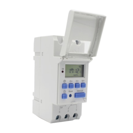 Timer Digital para Trilho DIN35 16A 220V TE4163 DECORLUX-51aaf5fe-e2d6-41e7-8e9f-3a2635d90e59