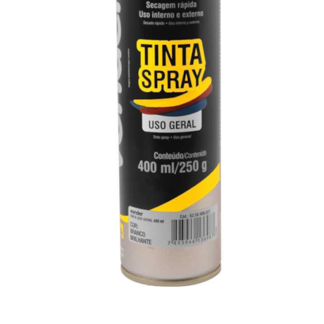 Tinta em Spray Branca com 400ML 6250400021 VONDER-8e275a01-5b02-443e-bf88-d7f476c94708