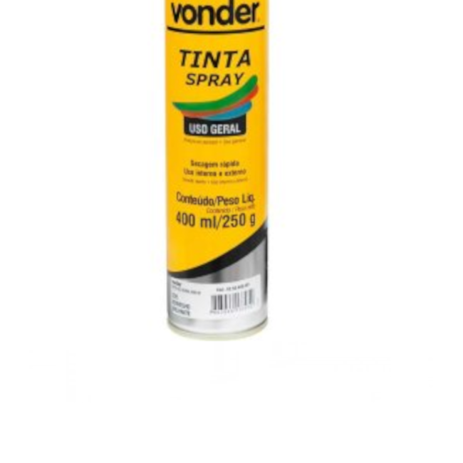 Tinta em Spray Vermelha com 400ML 6250400091 VONDER-8ea079e2-919b-47f3-b66e-10c95728a865