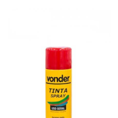 Tinta em Spray Vermelha com 400ML 6250400091 VONDER-d118ed26-e0a0-4675-b6cb-2ff7c3129346