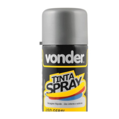 Tinta Spray Alumínio Brilhante 200ml 6250200040 VONDER-4947689b-6fd4-4822-8b28-57e0acac8b34