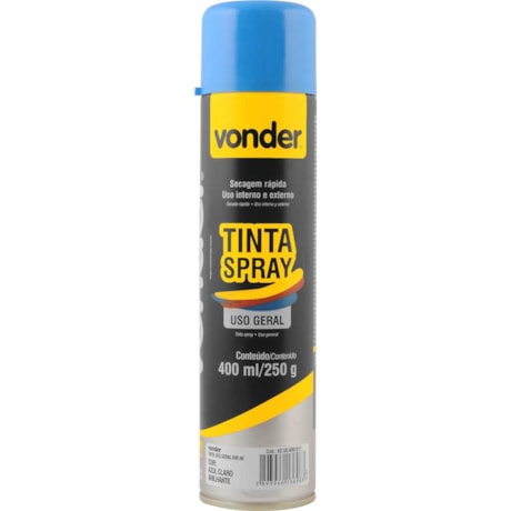 Tinta Spray Azul Claro 400ml 6250400011 VONDER-d3a4fd1c-0628-40fe-aa1f-2d8be7bff698