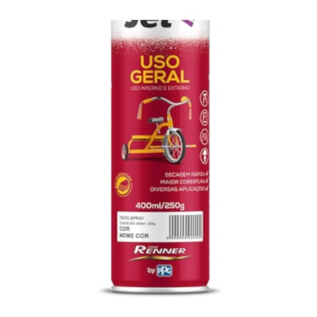 Tinta Spray Cinza Claro 400ml 1611.80 RENNER-5607df47-1ddf-4c0b-bc99-99cae0fdf39f