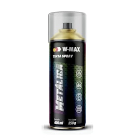 Tinta Spray Metálica Alumínio Uso Geral 400ml 5986114001 W-MAX WURTH