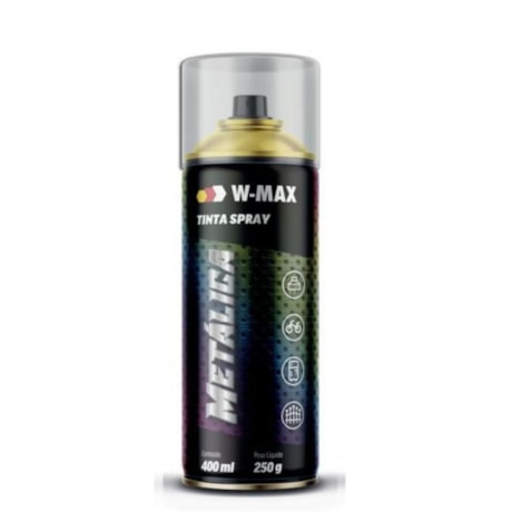 Tinta Spray Metálica Dourado Uso Geral 400ml 5986114010 W-MAX WURTH