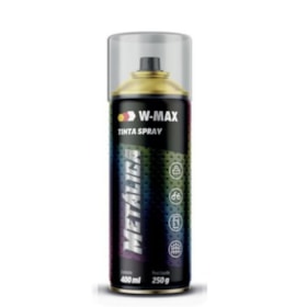 Tinta Spray Metálica Dourado Uso Geral 400ml 5986114010 W-MAX WURTH